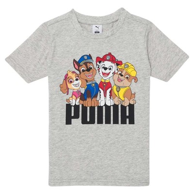 Футболка Puma Patrol X Graphic с круглым вырезом и короткими рукавами для мальчиков, размер 6, повседневная футболка