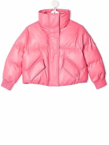 MM6 Maison Margiela Kids укороченный пуховик