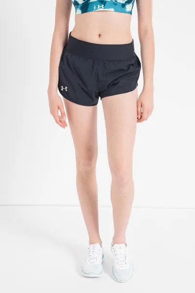 Шорты для фитнеса Speedpocket со светоотражающим логотипом Under Armour, черный