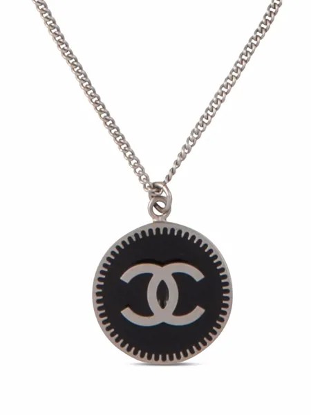 Chanel Pre-Owned колье 2006-го года с логотипом CC