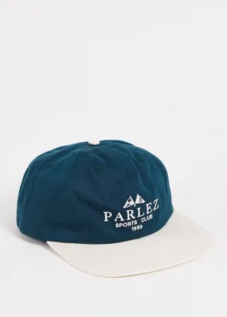 Зеленая 6-панельная кепка Parlez Sports Club-Зеленый цвет