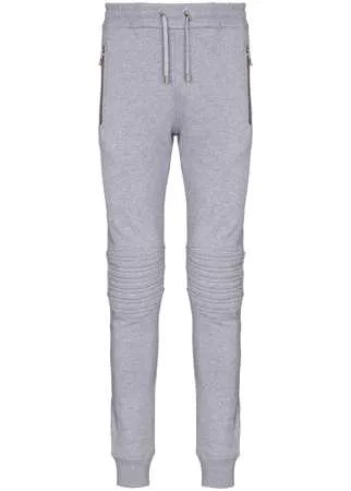 Balmain спортивные брюки с тисненым логотипом
