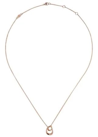 Georg Jensen колье Offspring из розового золота с подвеской