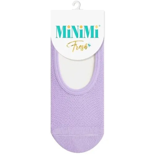Женские подследники MiNiMi укороченные, в сетку, нескользящие, размер 0 (one size), фиолетовый