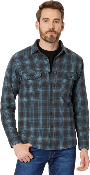 Рубашка VISSLA Central Coast Eco Long Sleeve Flannel, цвет Phantom