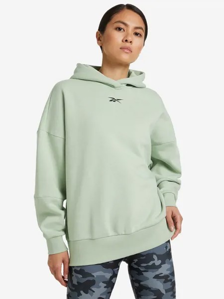 Худи женская Reebok Studio, Зеленый