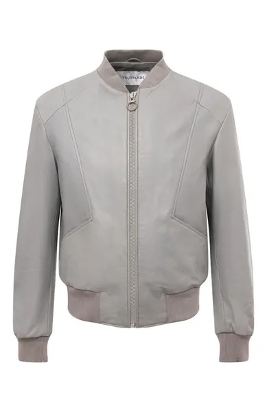 Кожаный бомбер Trussardi