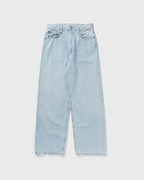 Джинсы Agolde Low Slung Baggy In Fragment, цвет frgmt