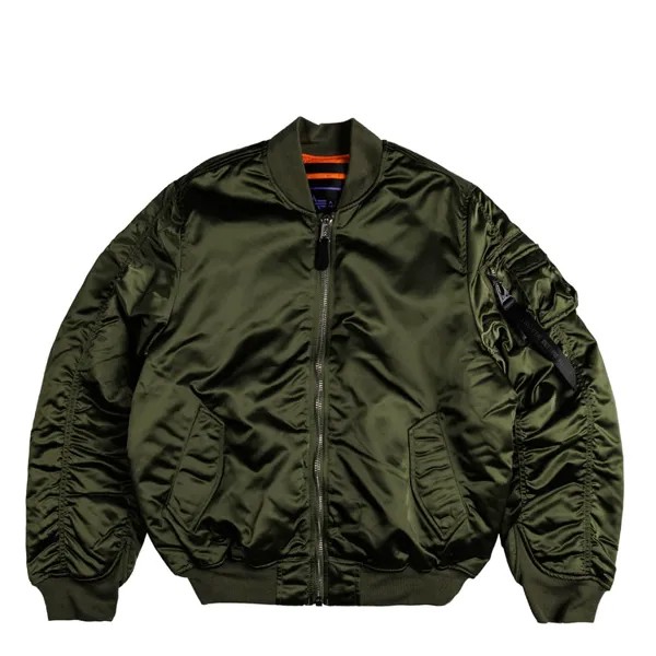 Куртка Ultra Violet Ma-1 Alpha Industries, зеленый