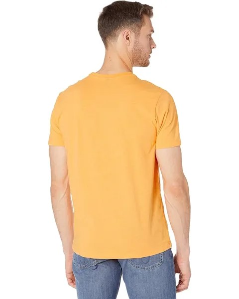 Футболка U.S. POLO ASSN. Solid Crew Neck Pocket T-Shirt, цвет Neon Orange Heather