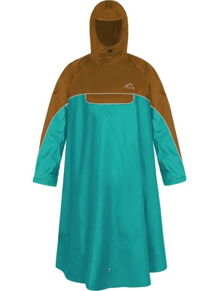 Спортивная куртка Normani Tutunendo, пастельный синий/коричневый