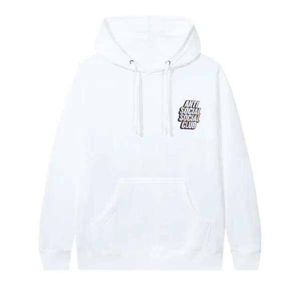 Худи Anti Social Social Club Drop A Pin Hoodie 'White', белый