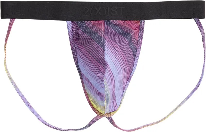 Трусы Sliq Jock Strap 2(X)IST, цвет Sunset Stripe