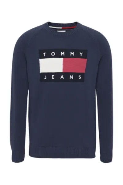 Свитер - Темно-синий - Классический крой Tommy Jeans