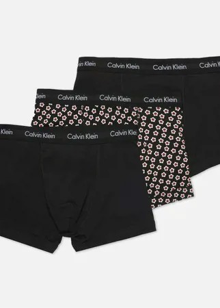 Комплект мужских трусов Calvin Klein Underwear 3-Pack Trunk, цвет чёрный, размер M