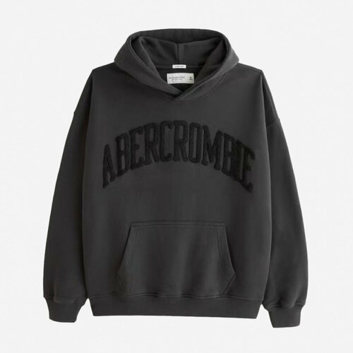 Худи Abercrombie & Fitch, размер L, серый