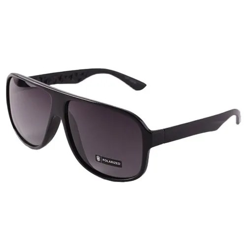 Солнцезащитные очки A-Z, авиаторы, оправа: пластик, с защитой от УФ, поляризационные, черный