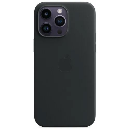 Чехол Apple iPhone 14 Pro Leather MagSafe Midnight