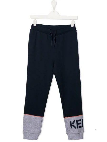 Kenzo Kids спортивные брюки с логотипом