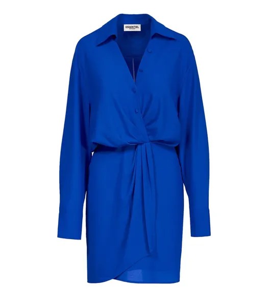 Essentiel Antwerp Dorsey Electric Blue Dress Woman