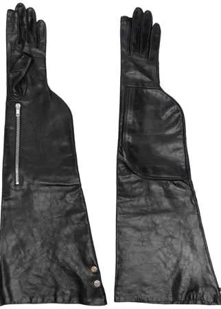 Rick Owens длинные перчатки с карманами