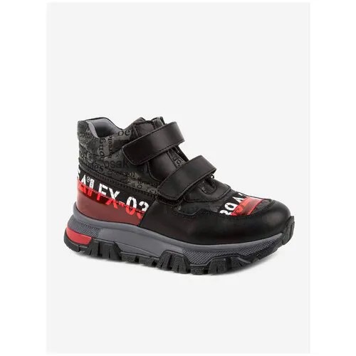 Ботинки Kapika, размер 29, черный, красный