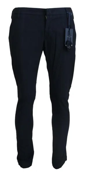 ENTRE AMIS NAPOLI Брюки темно-синие американские тонкие мужские повседневные брюки s.W33 260 долларов США