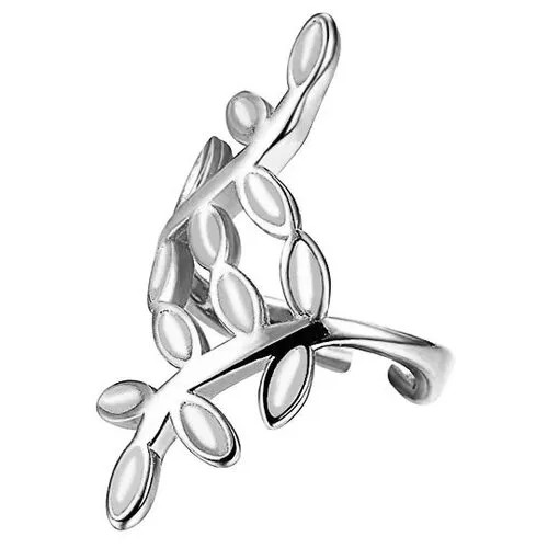 PR-KF-022 Каффы пирсинг в ухо серьги бижутерные женские оливковая ветвь серебристая