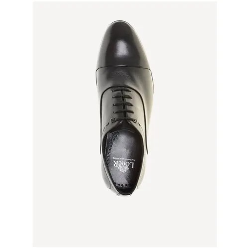 Туфли Loiter мужские демисезонные, размер 45, цвет черный, артикул 1073-04-111