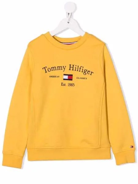 Tommy Hilfiger Junior толстовка с вышитым логотипом