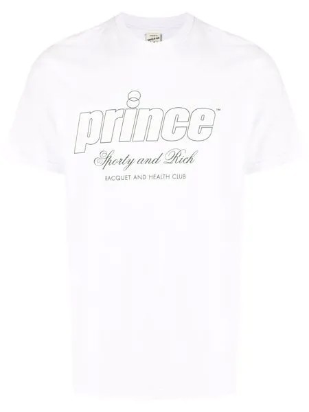 Sporty & Rich футболка с логотипом из коллаборации с Prince