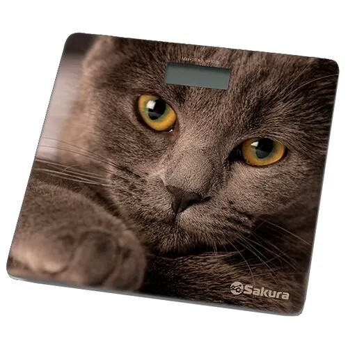 Весы электронные Sakura SA-5065CT кошка