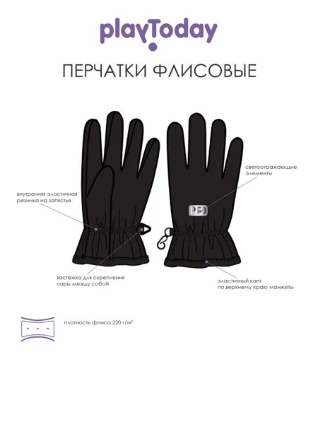 Перчатки трикотажные