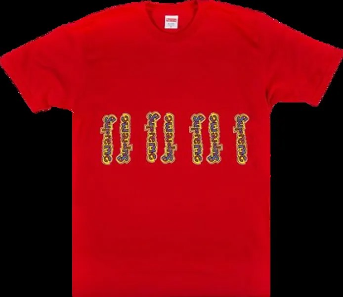 Футболка Supreme Gonz Logo T-Shirt 'Red', красный