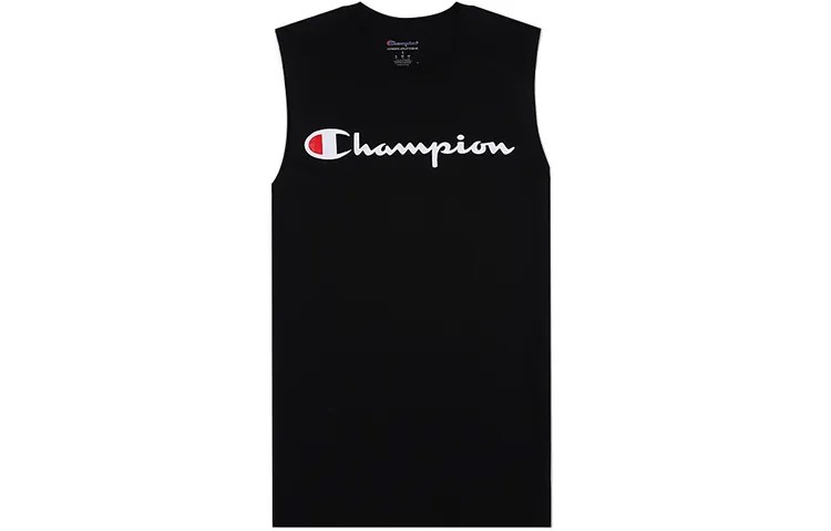 Футболка «Чемпион» унисекс Champion, цвет Black (003)