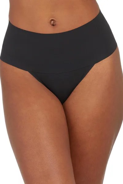 Черные невидимые корректирующие стринги Spanx Spanx, черный
