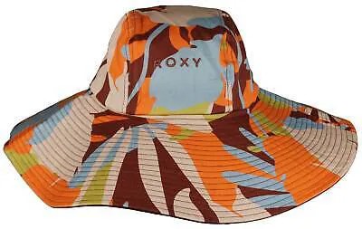 Солнцезащитная шляпа Roxy Star Is Born — коричнево-рустикальный цветочный оттенок — новинка