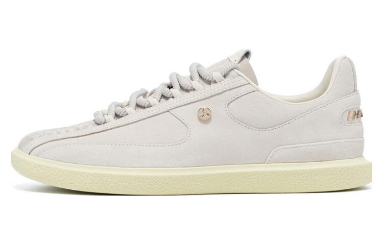 Кроссовки LI-NING 1990 Clouds Skateboarding Shoes Women's Low-top Bone White, белый