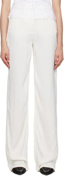 Белые джинсы оверсайз от Живанши Givenchy