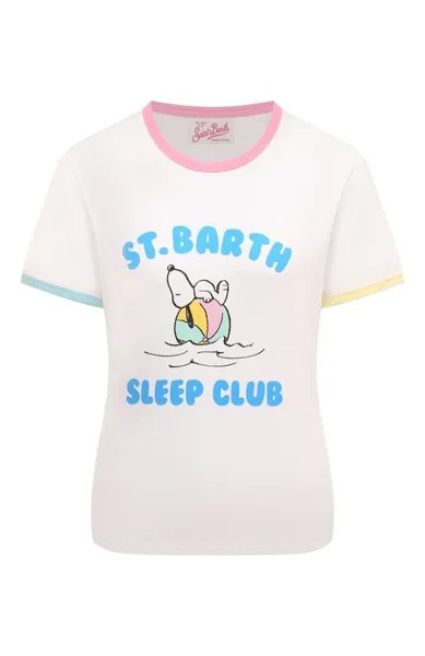 Хлопковая футболка MC2 Saint Barth