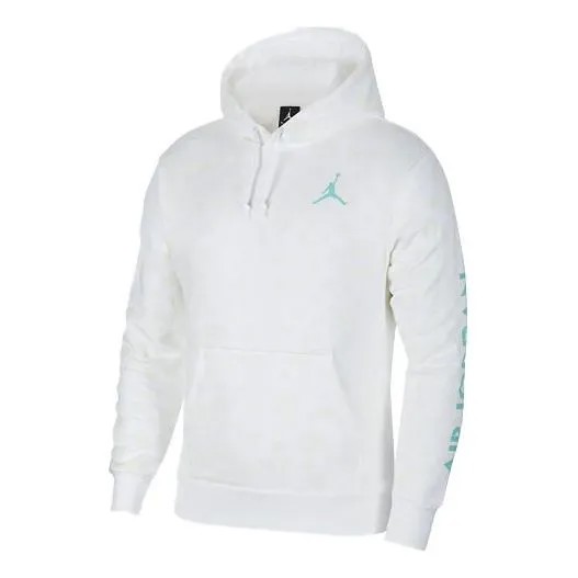 Толстовка Men's Air Jordan Casual Sports Pullover White, белый