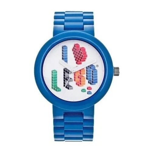 Часы наручные аналоговые LEGO I LOVE LEGO ADULT WATCH BLUE 9007613