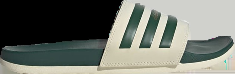 Сандалии Adidas Adilette Comfort Slide 'Collegiate Green', зеленый