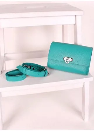 Женская поясная сумка из кожи A008 tiffany mini grain Divalli