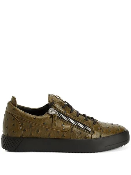 Giuseppe Zanotti кеды Frankie, зеленый