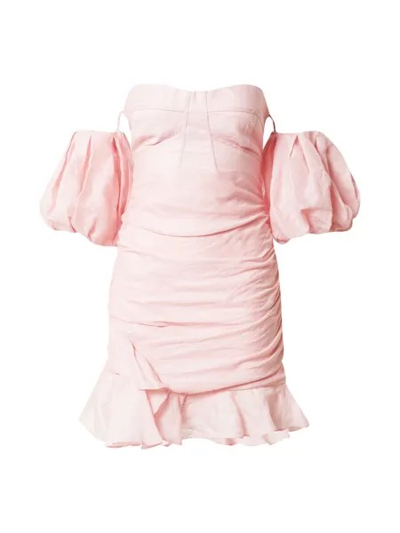 Коктейльное платье Bardot Chiara, розовый
