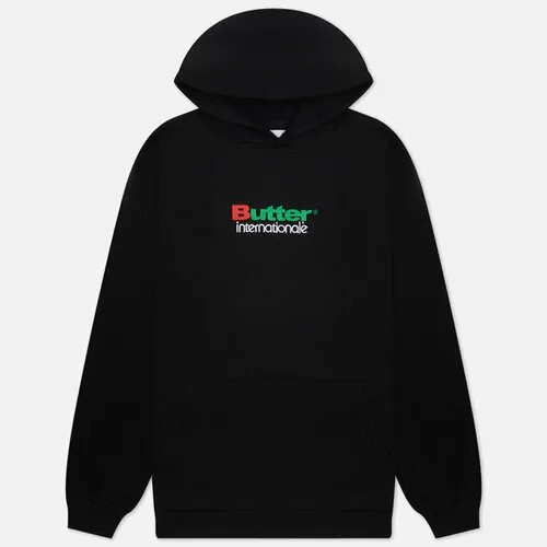 Толстовка Butter Goods, силуэт прямой, размер XL, черный