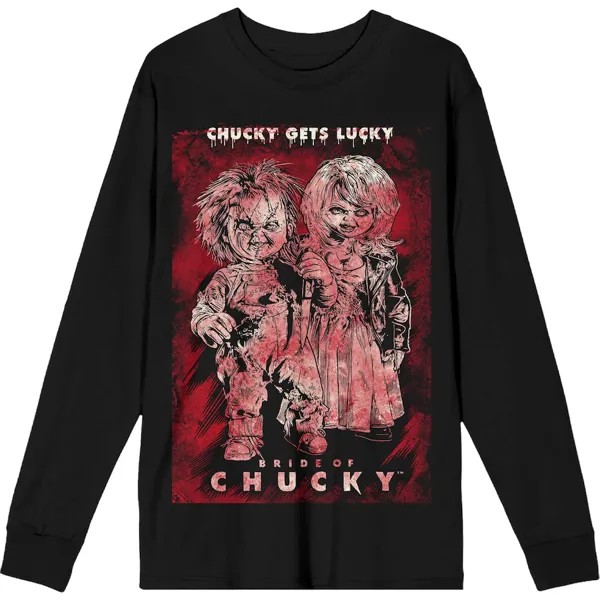 Футболка с длинным рукавом BIOWORLD Chucky, черный