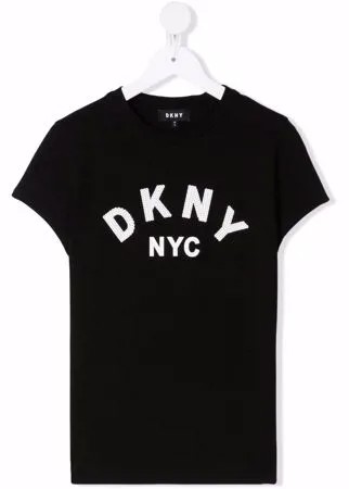 Dkny Kids футболка с логотипом