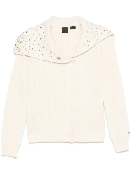 PINKO кардиган Ashera, нейтральный цвет